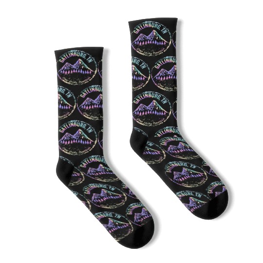 Gatlinburg Tennessee Great Smoky Mountain Souvenir Socks
