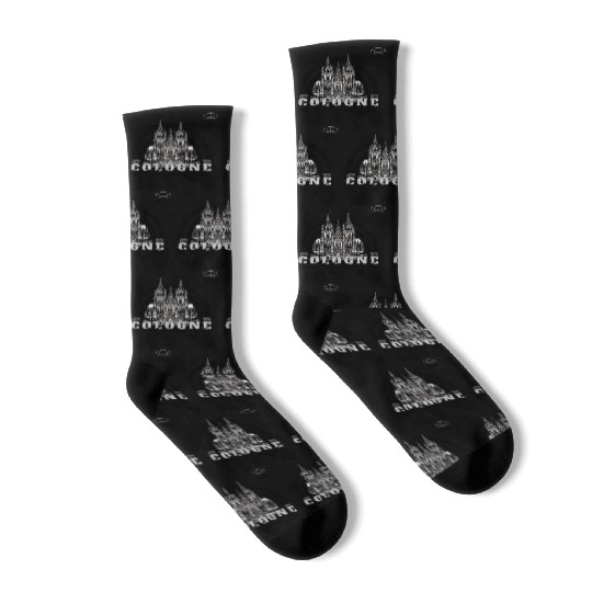 Cologne City Germany Socks