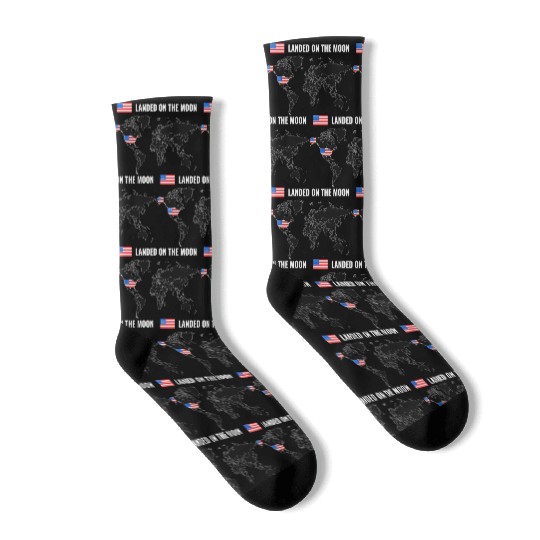 Moon Landing Socks