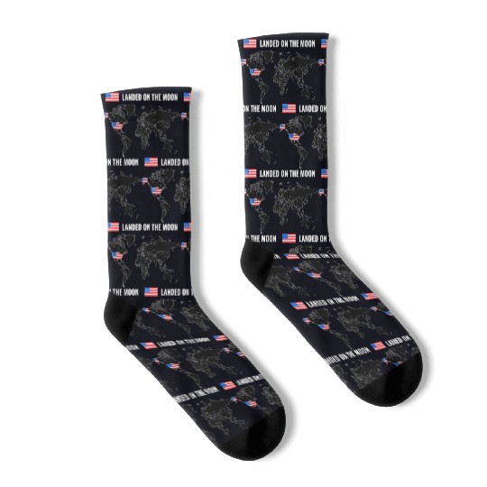 Moon Landing Socks