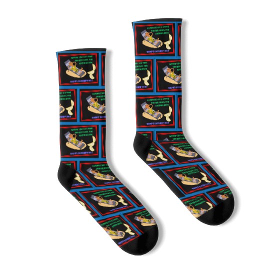 Happy Father's Day relaxation mood Socks