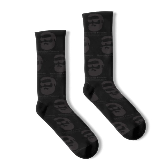 Cool Bearded Funcle - Birthday My Fun Uncle Socks