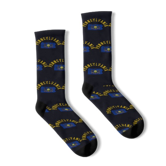 Embrace Your Roots with Pennsylvania Patriot Flag Socks