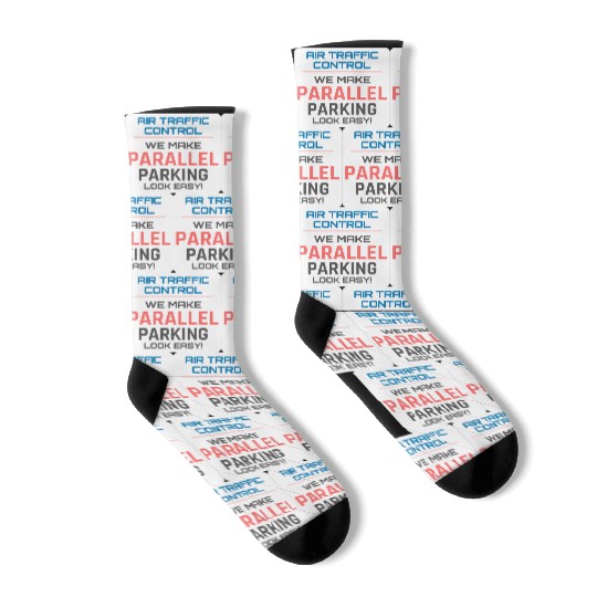 Air Traffic Controller ATC Aviation Humor Flight Socks
