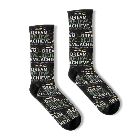 Manifest Your Dreams Socks