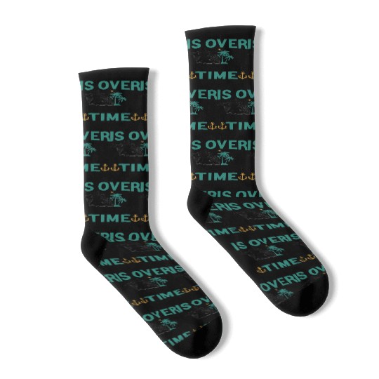 Vintage Cruise Time Socks
