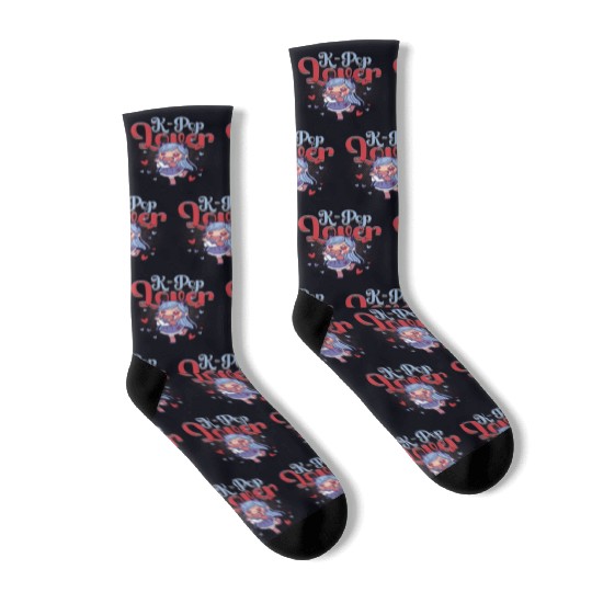 K-Pop Lover Korean Music Socks