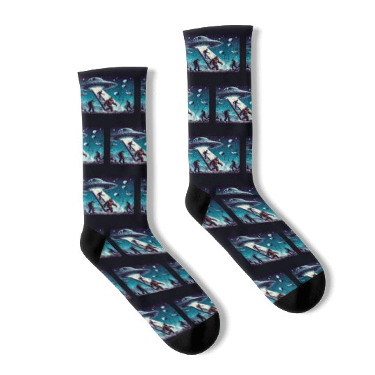 Bigfoot and the UFO Socks