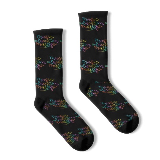 Music Education Matters Music Teacher Appreciation Socks