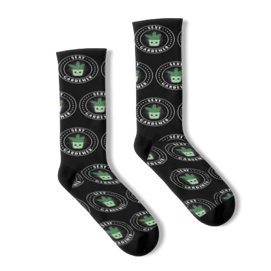 Gardening Funny Garden Plant - Sexy Gardener Socks