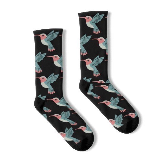 Flying Hummingbird Socks