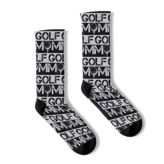 Golf mom Socks