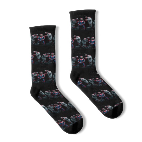 pit crew race car driver dank tank Socks