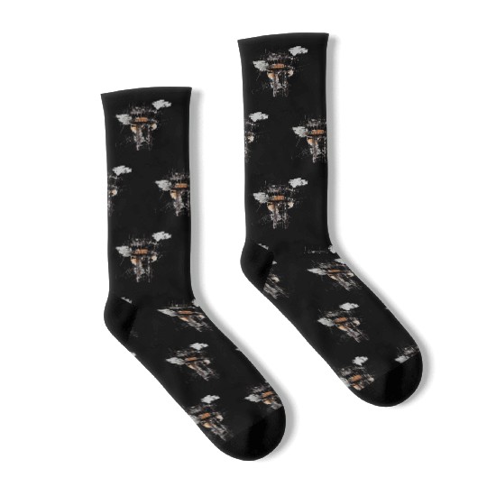 American Flag US, air traffic controller Socks