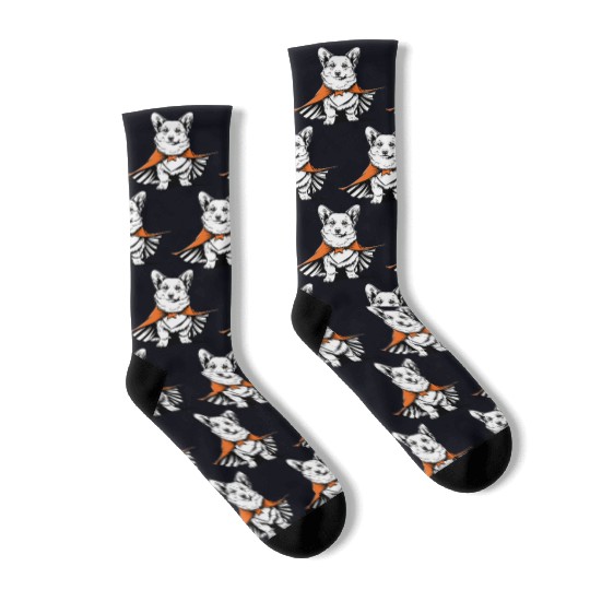Corgi Super Star Socks