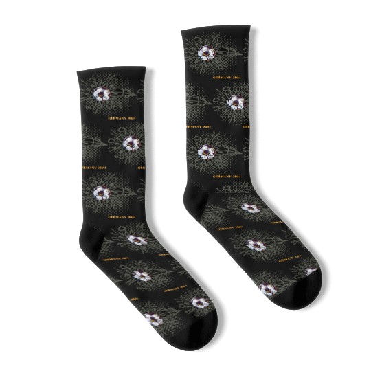 supports germany in euro2024 Socks