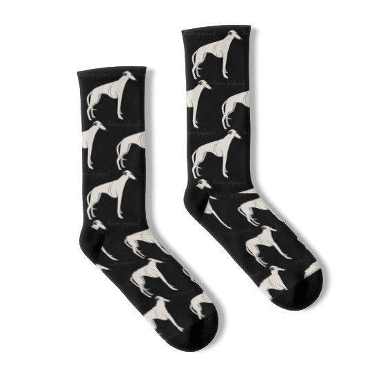 Russian greyhound Socks