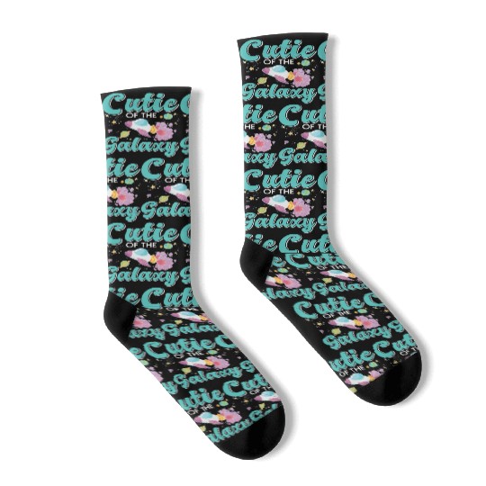 Galactically Sweet: "Cutie Of The Galaxy" Girls, Socks