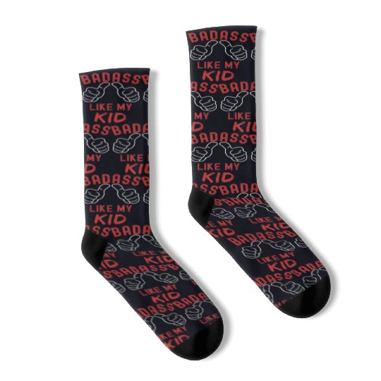 Funny Fathers Day Kids Socks