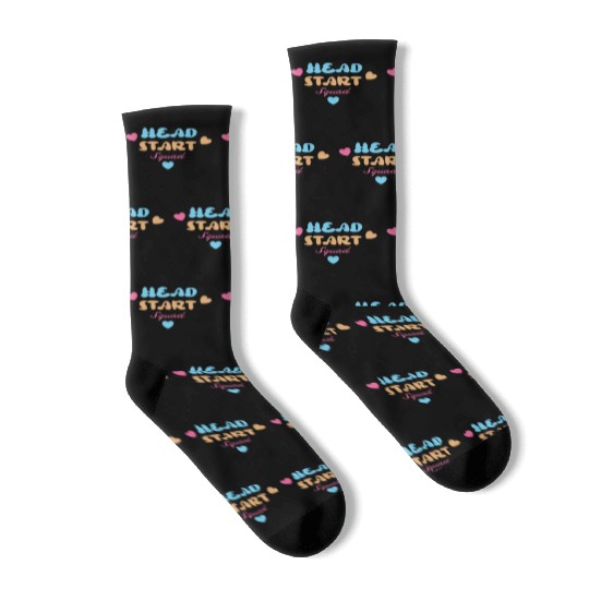 Head Start Squad Homeschool Back to School Socks