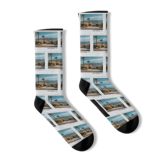 Mono Enterprises "Travels" Palm Springs #3 Socks