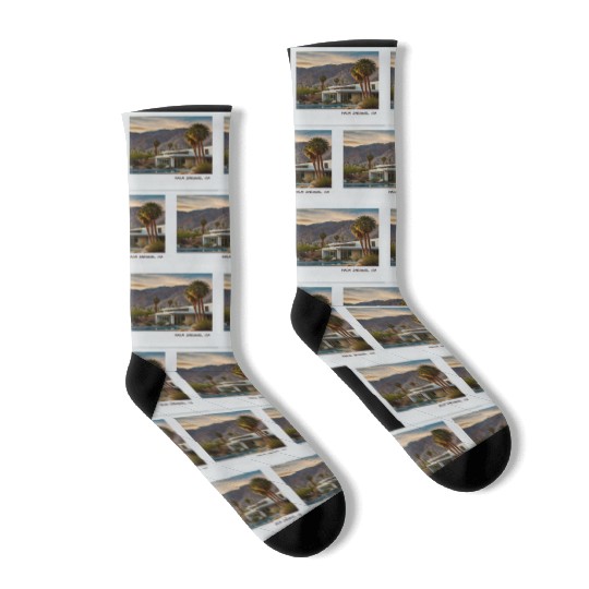 Mono Enterprises "Travels" Palm Springs #5 Socks