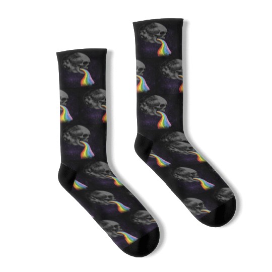 Live Love Lucifer Goth Festival Death Metal Socks