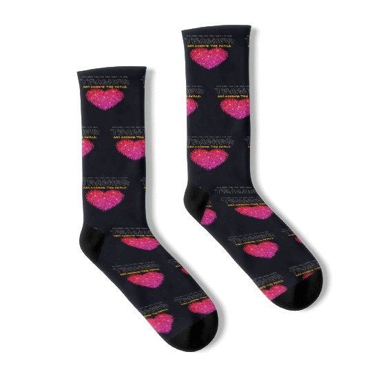 Teachr back to school! Women's Midweight Cotton Te Socks