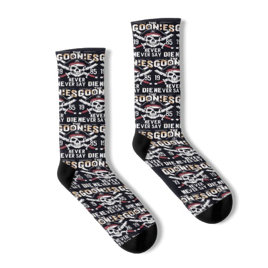 The Goonies Never Say Die Socks