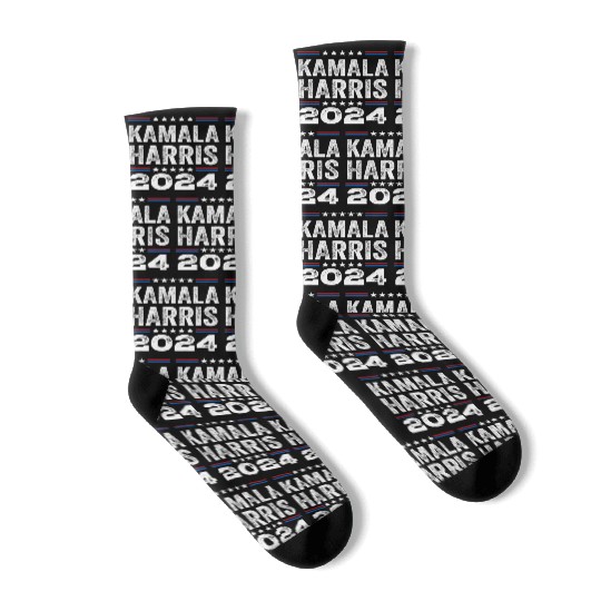 Kamala Harris 2024 US Election Democrat Socks