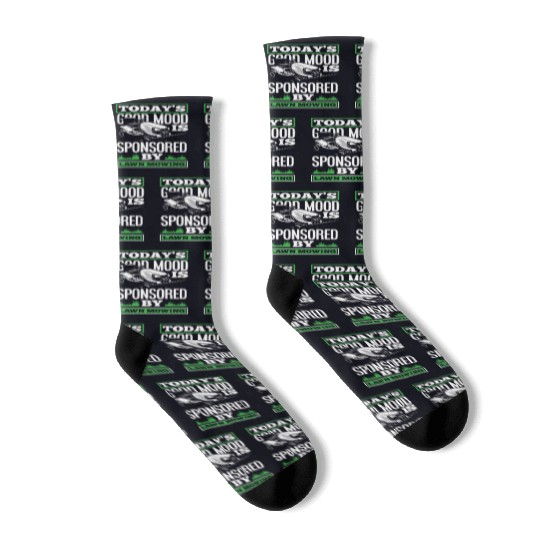 Landscaper Gardener Love Lawn Mowing Socks