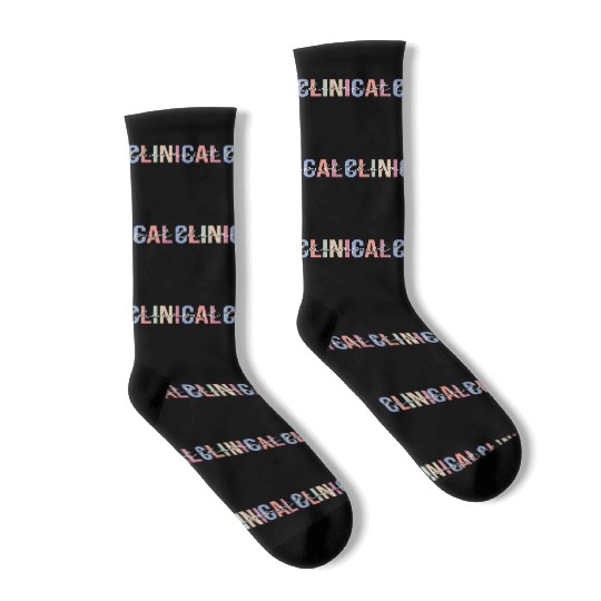 Clinical Therapist Therapy Psychologist Psychology Socks