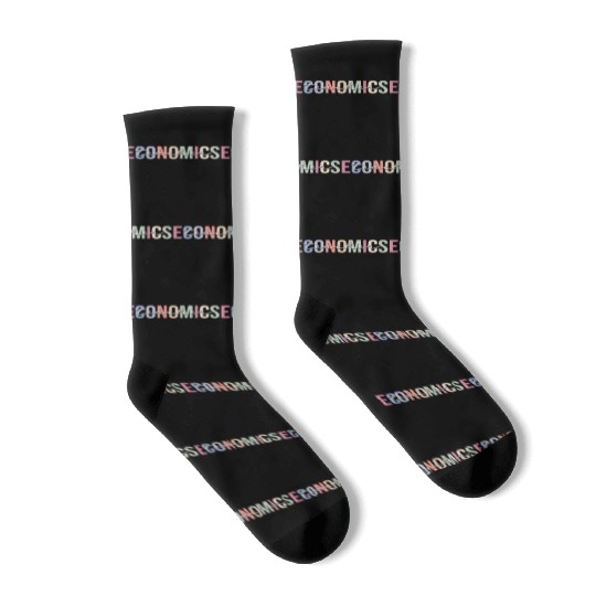 Economics Teacher Economist Socks