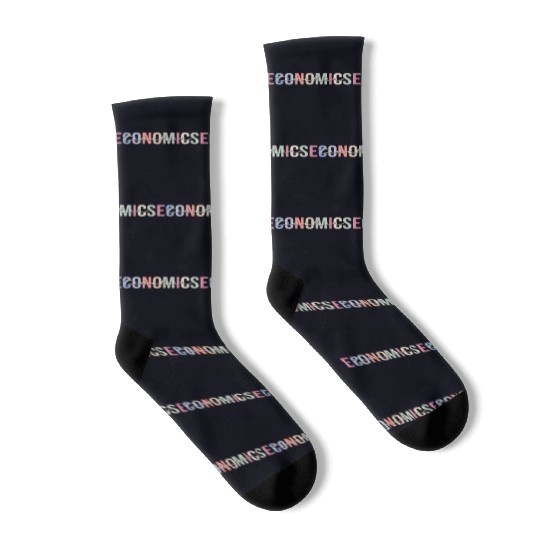 Economics Teacher Economist Socks
