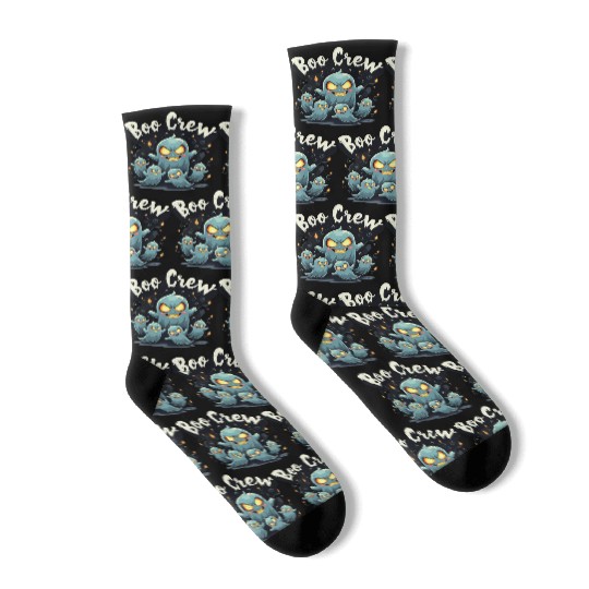 Boo Crew Spooky Ghosts Socks