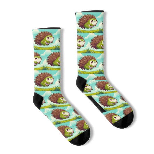 The frog-hedgehog Socks