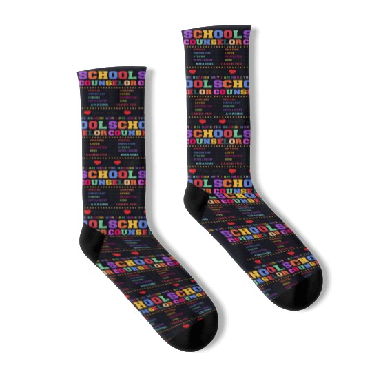 School Counselor School Counselor Socks