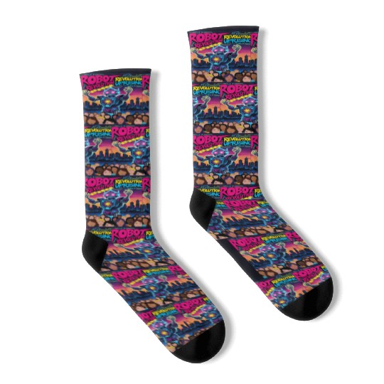 the Great Robot Revolution Uprising Socks