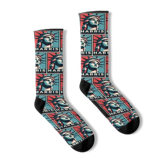 Harris 2024 statue of liberty Kamala Harris Socks