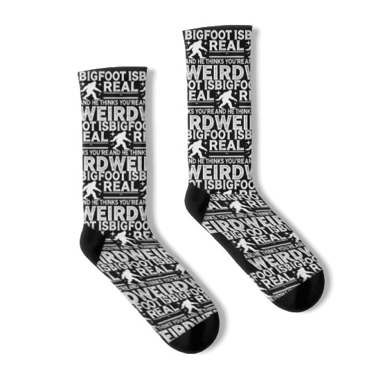 BigFoot Is Real Socks
