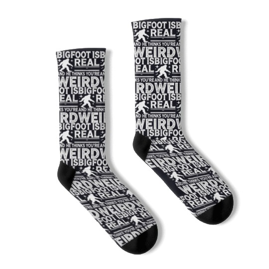 BigFoot Is Real Socks
