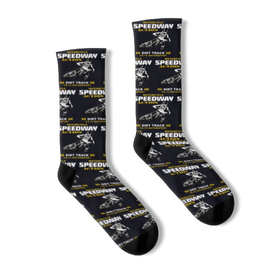 Motorcycle Speedway Racing Socks