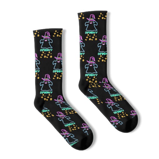 Neon Dreams, Pastel Vibes Socks