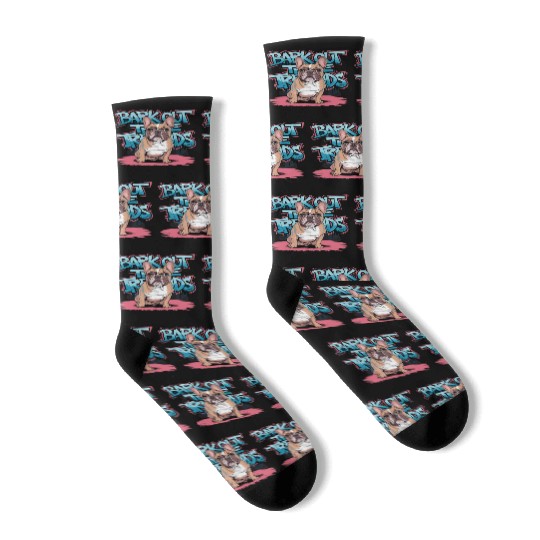 Pug Dog Owner Bark for Pug Lover Socks