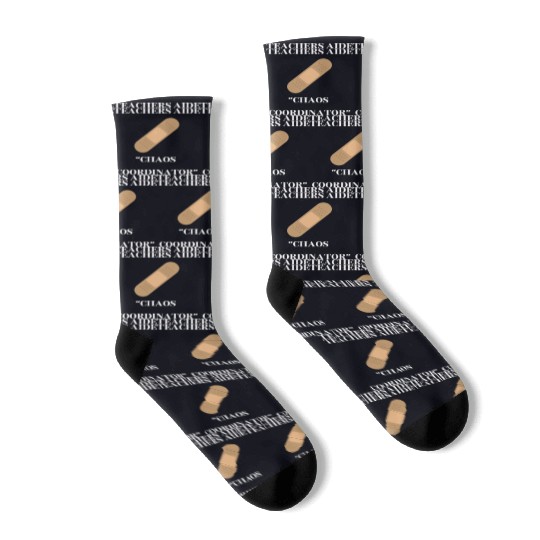 teachers aid, chaos coordinator Socks