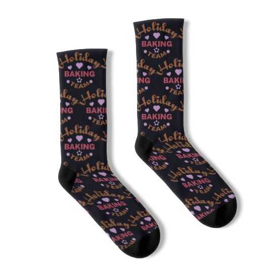 Holidays baking team Socks