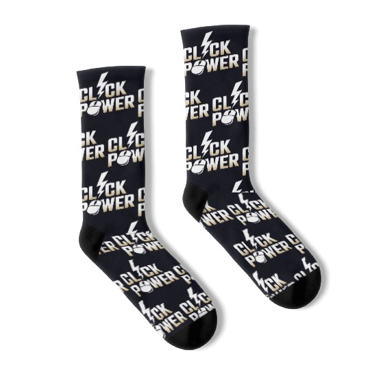 Click Power Cyber Monday Shopping Force Socks