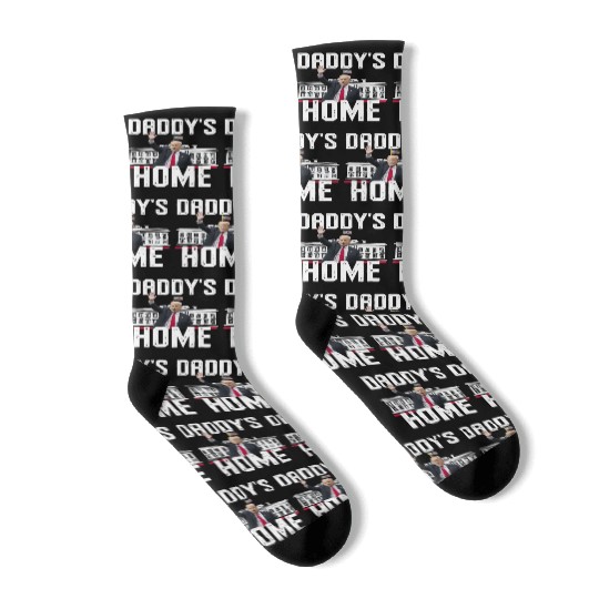 Trump president daddy s home Socks