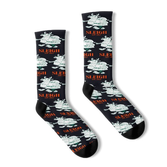Sleigh all Day Socks