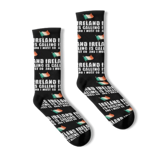 Ireland Is Calling And I Must Go Passionate Socks